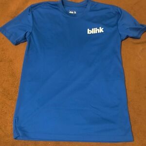 blink Men's Crewneck Short Sleeve Tee in Blue